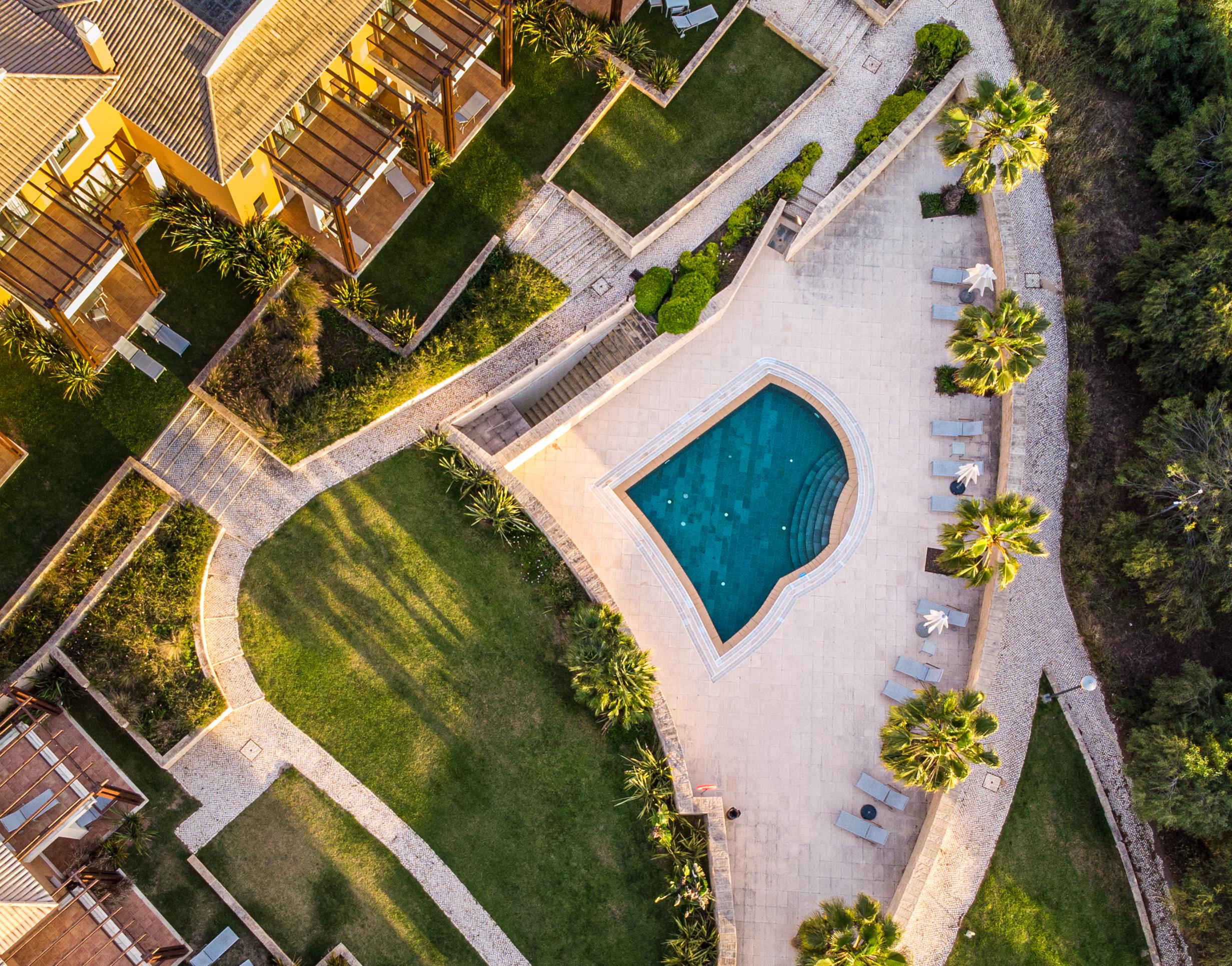 Monte Santo Resort Carvoeiro  Luaran gambar Aerial view of the resort